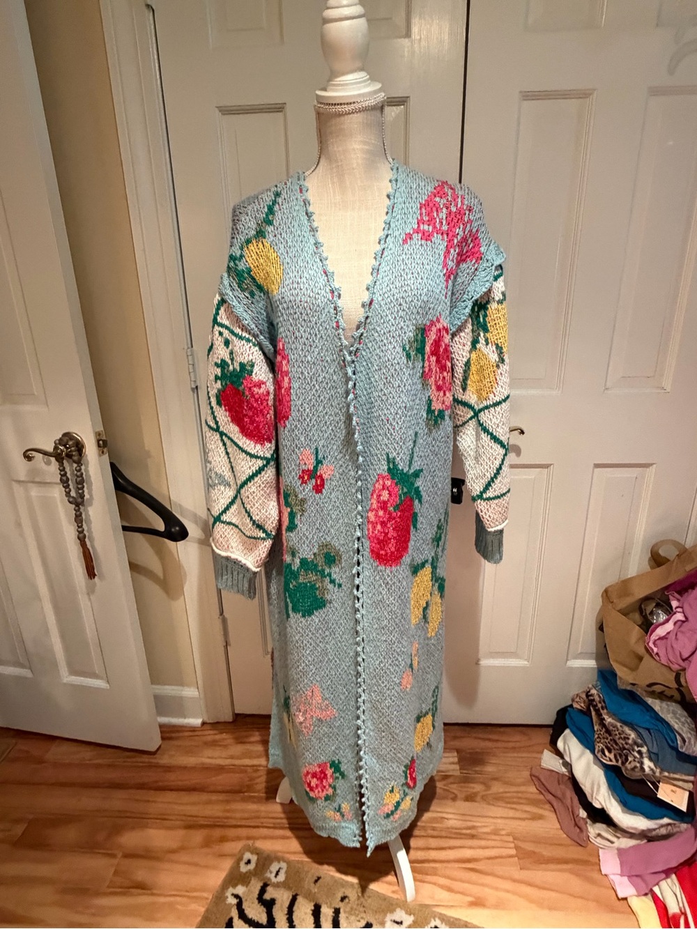 Anthropologie long cardigan. NWOT. Size S. - oversized fit. Will fit S - XL